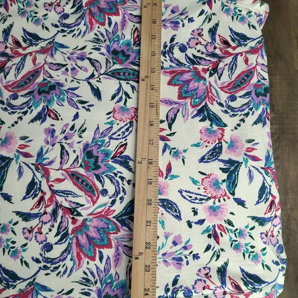 Appleseed's Women's 2XL Long Sleeve Shirt Floral Print Cottagecore Mature - Picture 5 of 6